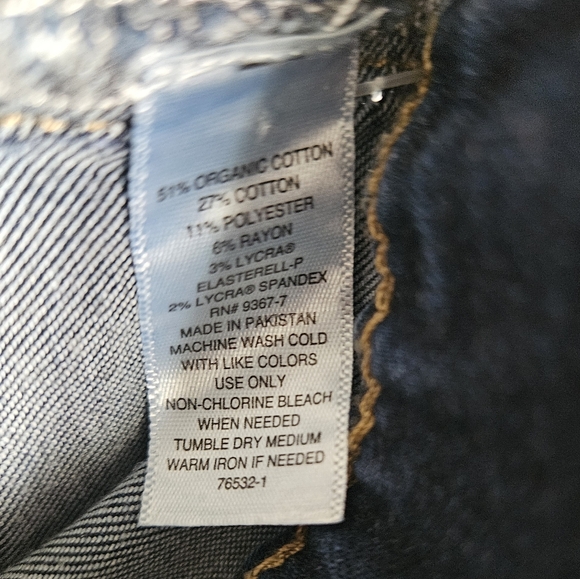 St John's Bay Pull on Mid-Rise Skinny Fit Jegging Jeans Sz-18 - Picture 9 of 9